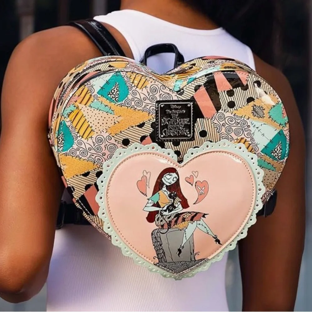 Loungefly The Nightmare Before Christmas Sally Heart Mini Backpack EXCLUSIVE HTF